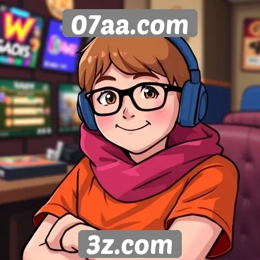 Experiência do usuário no site de jogos 07aa.com