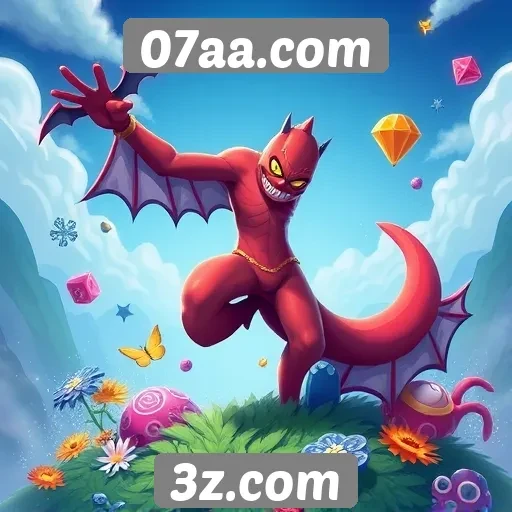 Variedade de jogos disponíveis no site 07aa.com